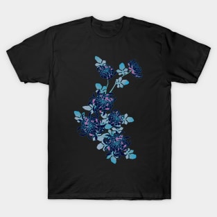 Kiku chrysanthemum Japanese style T-Shirt